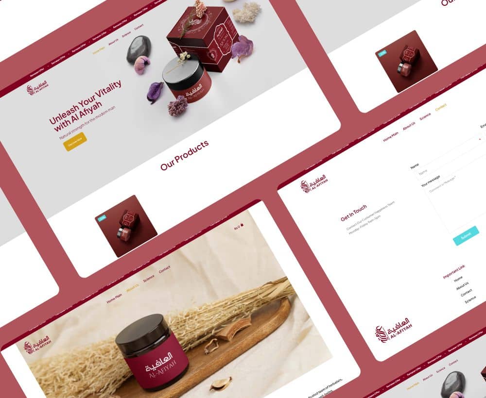 E-Commerce Agentur Deutschland Projekt Al-Afiyah