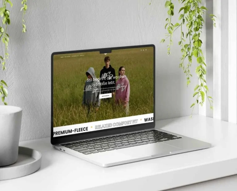 Upon The Streets – Shopify Website von Pixoraa