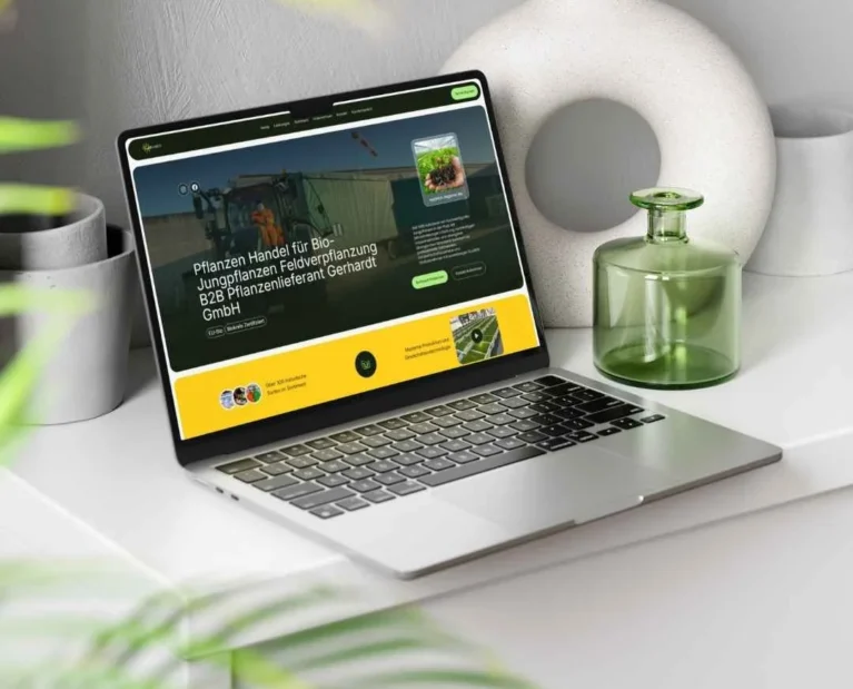 Gerhardt GmbH – WordPress website for German organic seed producers