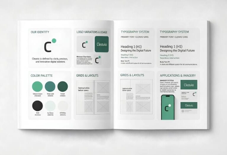 Branding und Corporate Identity Projekt – Pixoraa Webdesign Agentur